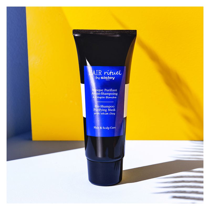 Sisley Hair Rituel Masque Purifiant Avant-Shampoing, Maschera Pre-Shampoo Purificante all'Argilla Bianca, 200 ml, Trattamento Detox Capelli e Cuoio Capelluto