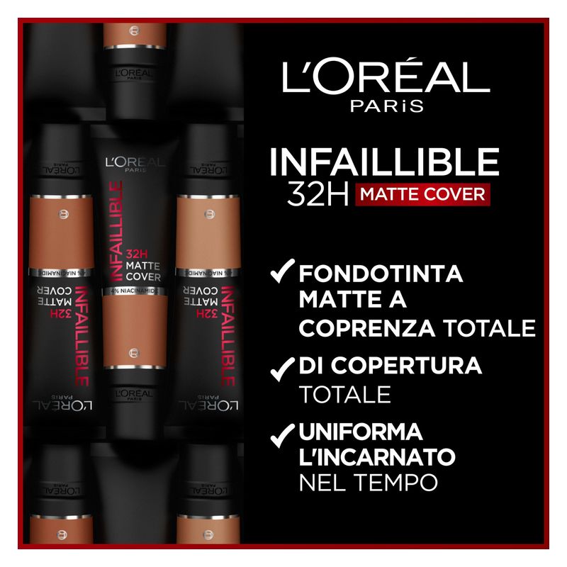 L'Oréal Infaillible 32H Matte Cover Fondotinta