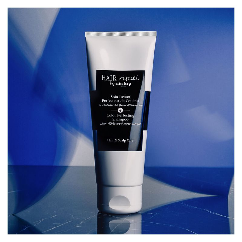 Sisley Hair Rituel Soin Lavant Perfecteur De Couleur, Shampoo Capelli Colorati e con Mèches, Protezione Colore e Brillantezza, 200 ml