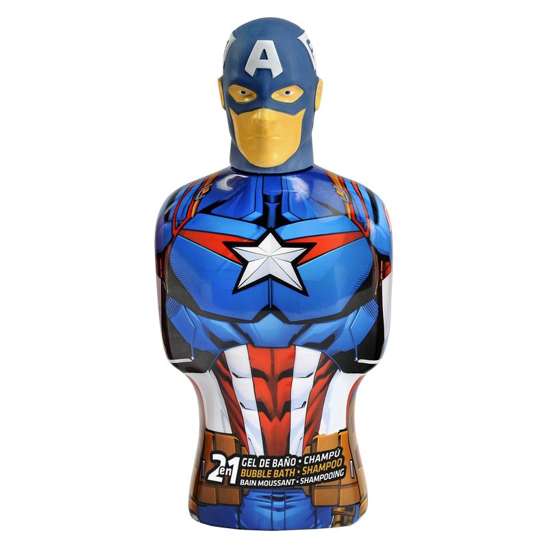 Bambini Captan America 2 In 1 Bagno-Shampoo