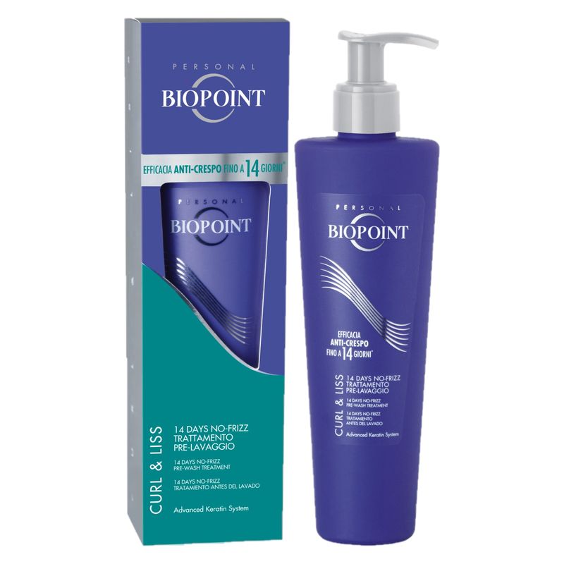 Biopoint CURL & LISS 14 DAYS NO-FRIZZ TRATTAMENTO PRE-LAVAGGIO