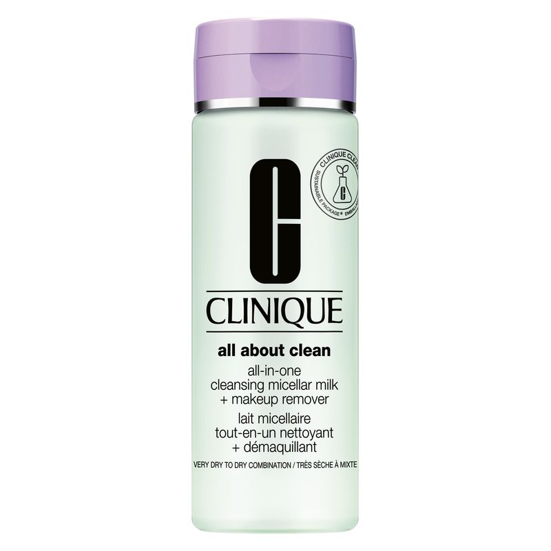 Clinique All About Clean All-In-One Cleansing Micellar Milk + Makeup Remover Very Dry To Dry Combination