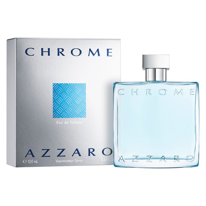 Azzaro Chrome, Eau de Toilette Uomo, 100 ml Spray, Profumo Maschile Fresco, Esperidato Legnoso Acquatico, Idea Regalo Originale Azzaro Chrome, Eau de Toilette Uomo, 100 ml Spray, Profumo Maschile Fresco, Esperidato Legnoso Acquatico, Idea Regalo Originale