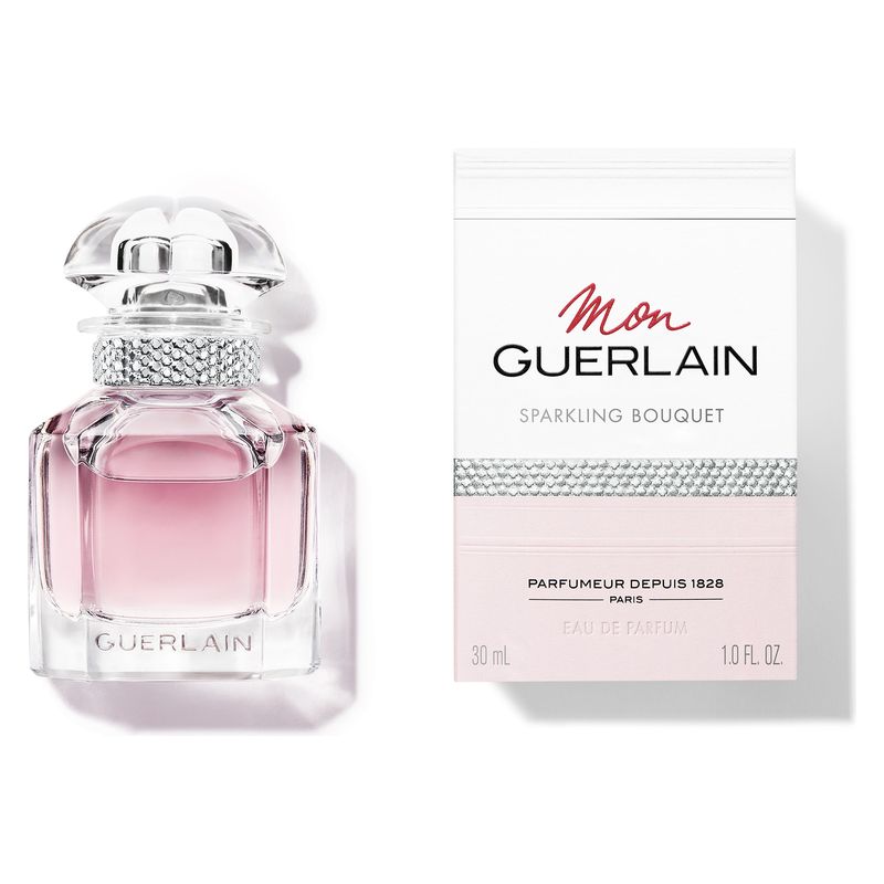 Guerlain Mon Guerlain Sparkling Bouquet, Eau de Parfum Donna, 30 ml Spray, Fragranza Floreale Fresca Fruttata, Profumo femminile luminoso e radioso Guerlain Mon Guerlain Sparkling Bouquet, Eau de Parfum Donna, 30 ml Spray, Fragranza Floreale Fresca Fruttata, Profumo femminile luminoso e radioso