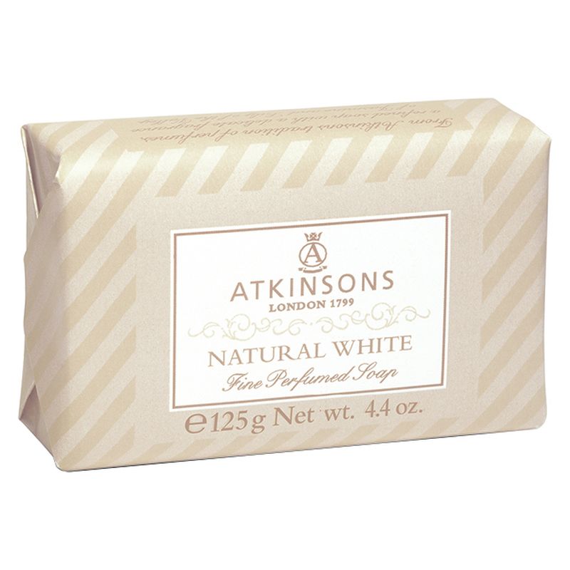 Atkinsons FINE PARFUMED SOAP - SAPONE PROFUMATO NATURAL WHITE