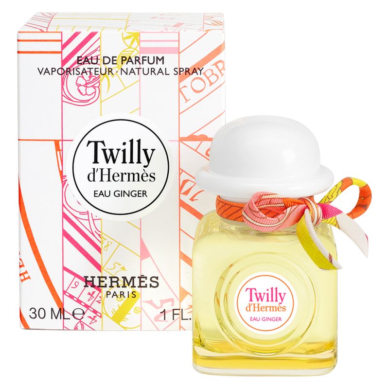 Hermès Twilly Eau Ginger, Eau de Parfum Donna, 30 ml Spray, Profumo Floreale Legnoso Speziato, Fragranza allo Zenzero Candito, Peonia e Legno di Cedro Hermès Twilly Eau Ginger, Eau de Parfum Donna, 30 ml Spray, Profumo Floreale Legnoso Speziato, Fragranza allo Zenzero Candito, Peonia e Legno di Cedro