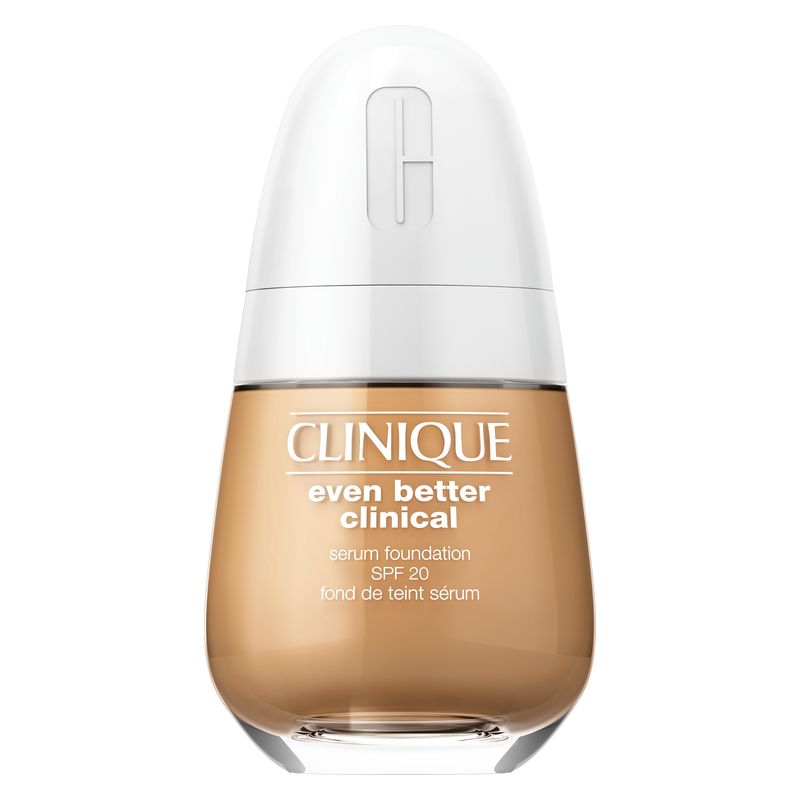 Clinique Even Better Clinical Serum Foundation SPF 20, Fondotinta Siero Donna 30 ml, Colore CN 74 Beige, Copertura Totale e Finish Satinato Opaco Clinique Even Better Clinical Serum Foundation SPF 20, Fondotinta Siero Donna 30 ml, Colore CN 74 Beige, Copertura Totale e Finish Satinato Opaco
