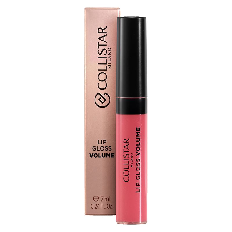 Collistar Lip Gloss Volume, Lucidalabbra Volumizzante e Idratante, 7 ml, Colore 180 Sardinian Coral, Effetto Specchio per labbra rimpolpate e brillanti