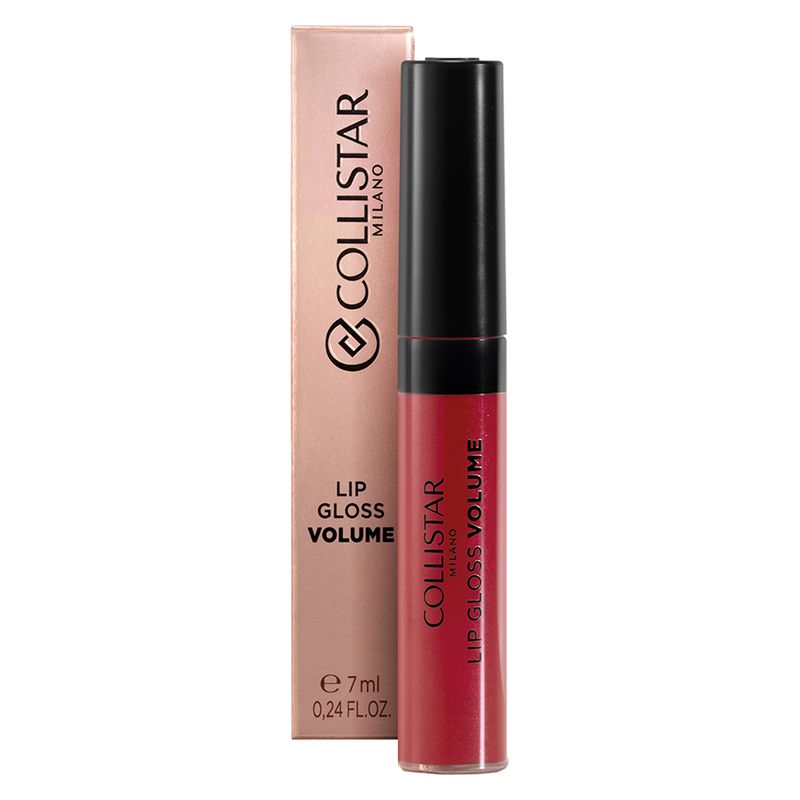 Collistar Lip Gloss Volume, Lucidalabbra Volumizzante Donna, 7 ml, Colore 200 Cherry Mars, Finish Brillante e Idratante, Make-up Labbra Collistar Lip Gloss Volume, Lucidalabbra Volumizzante Donna, 7 ml, Colore 200 Cherry Mars, Finish Brillante e Idratante, Make-up Labbra