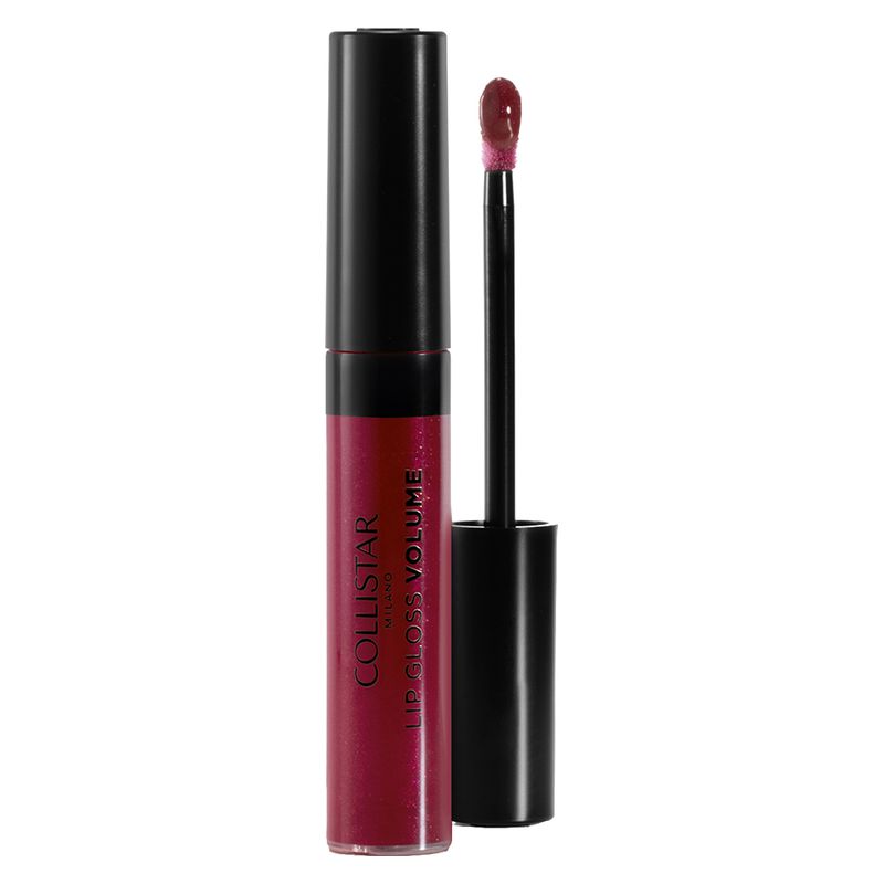 Collistar Lip Gloss Volume 220 Purple Mora, Lucidalabbra Effetto Volumizzante e Idratante, 7 ml, Finish Brillante ad Effetto Specchio per Donna