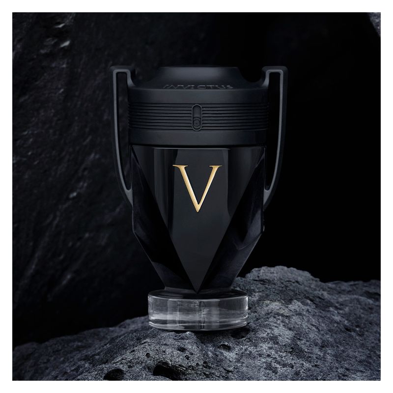 Rabanne Invictus Victory, Eau de Parfum Extrême Uomo, 100 ml Spray, Profumo maschile intenso e sensuale, Fragranza Ambrata Fresca e Orientale