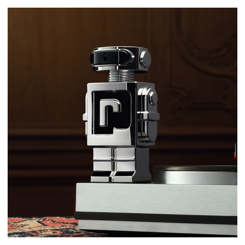 Rabanne Phantom, Eau de Toilette Uomo, 50 ml Spray, Profumo maschile aromatico e legnoso con lavanda, limone e vaniglia, Fragranza futuristica Rabanne Phantom, Eau de Toilette Uomo, 50 ml Spray, Profumo maschile aromatico e legnoso con lavanda, limone e vaniglia, Fragranza futuristica