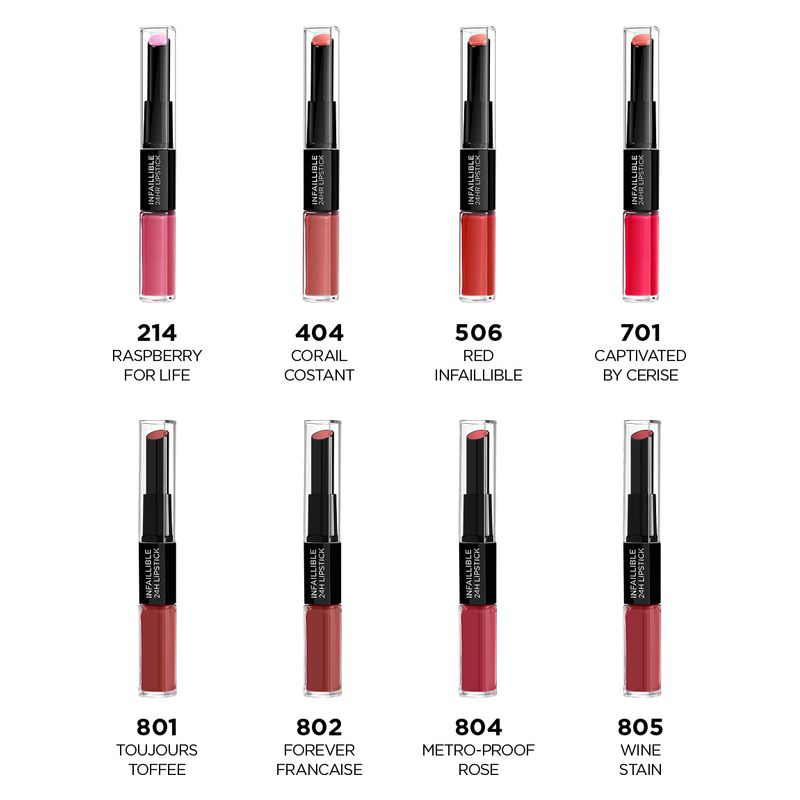 L'Oréal Infaillible Lipstick 2 Step 24H