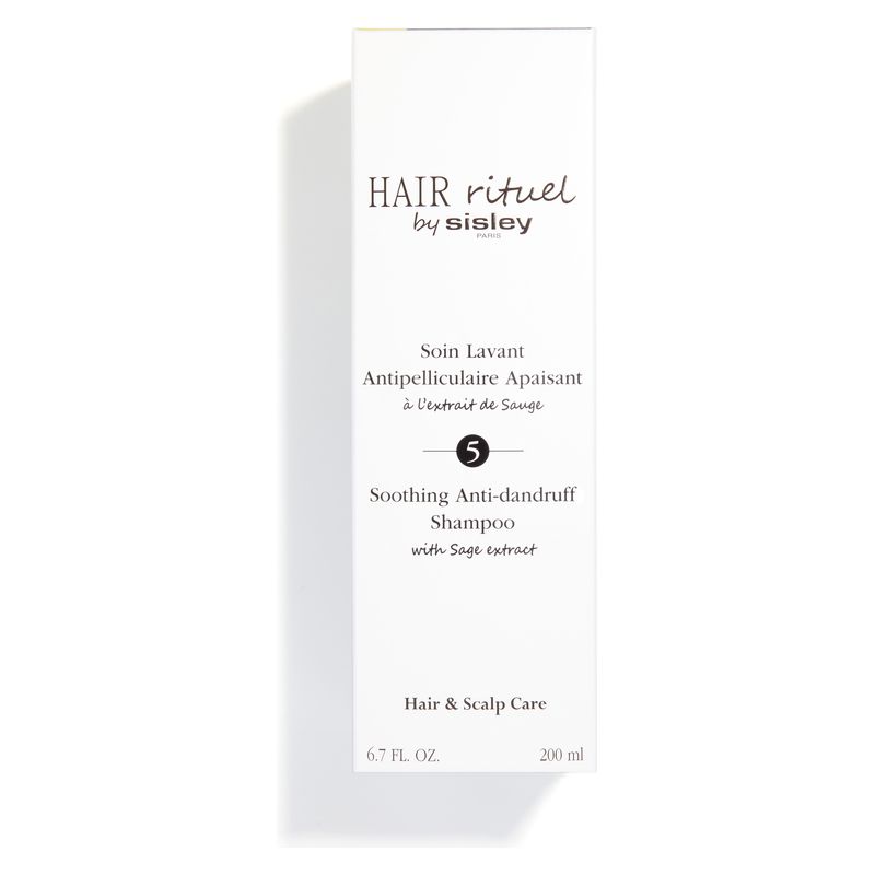 Sisley Hair Rituel Soin Lavant Antipelliculaire Apaisant, Shampoo Antiforfora Lenitivo, 200 ml, Trattamento Purificante per Cuoio Capelluto Sensibile