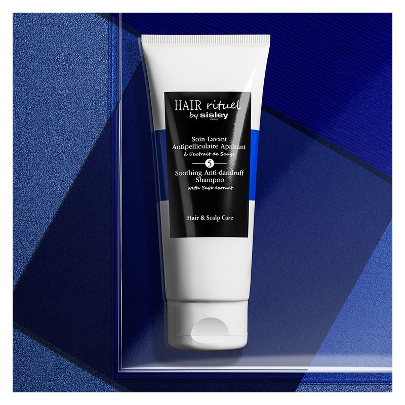 Sisley Hair Rituel Soin Lavant Antipelliculaire Apaisant, Shampoo Antiforfora Lenitivo, 200 ml, Trattamento Purificante per Cuoio Capelluto Sensibile