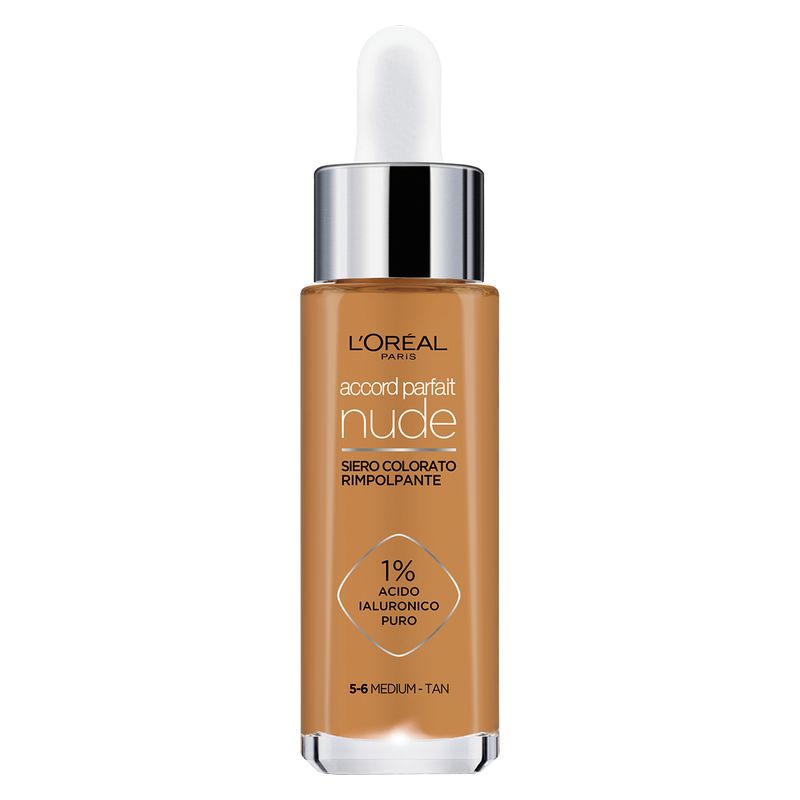 L'Oréal Accord Parfait Nude - Siero Colorato Rimpolpante