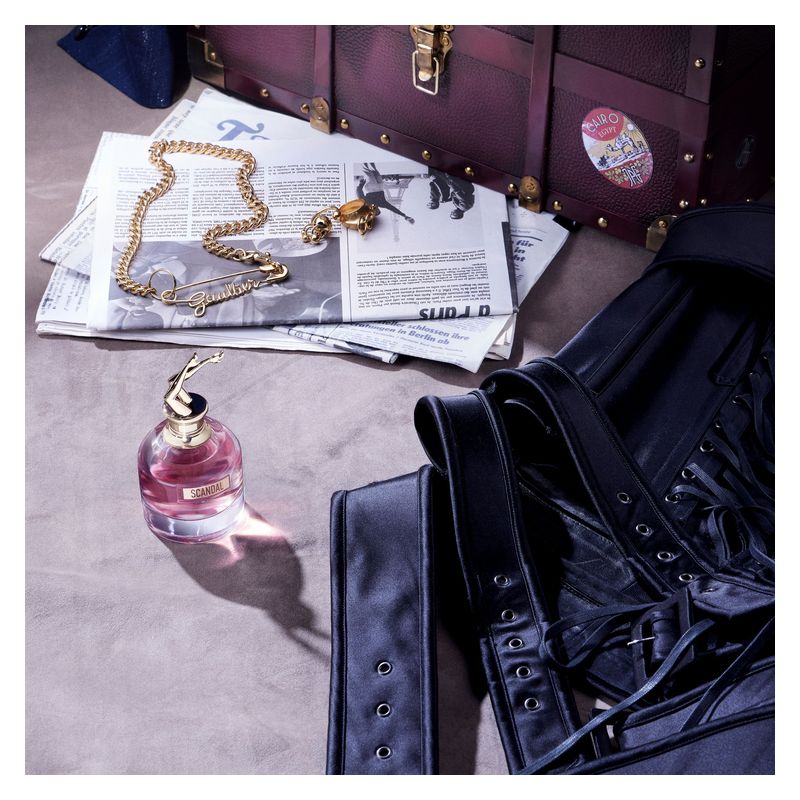 Jean Paul Gaultier Scandal, Eau de Parfum Donna, 80 ml Spray, Profumo femminile Chypre Gourmand con note di Miele, Gardenia e Patchouli