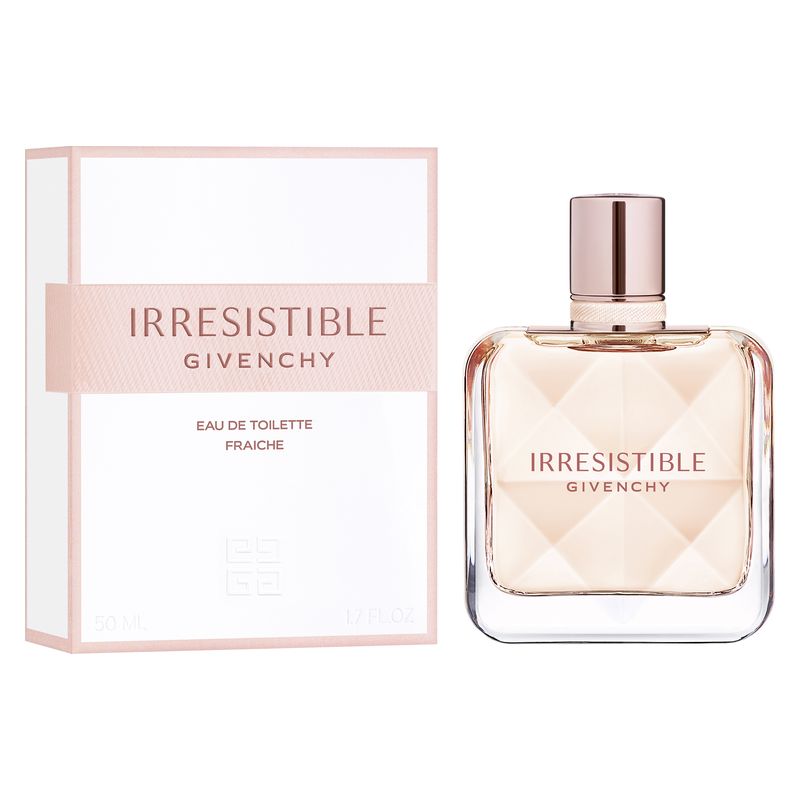 Givenchy Irresistible, Eau de Toilette Fraîche Donna, 50 ml Spray, Profumo Floreale Speziato Muschiato, Fragranza Fresca, Luminosa e Vibrante