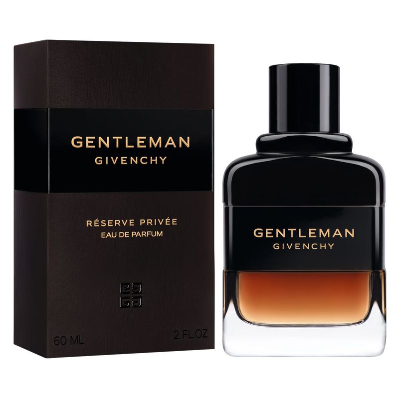 Givenchy Gentleman Réserve Privée, Eau de Parfum Uomo, 60 ml Spray, Profumo maschile floreale legnoso con note di Whisky e Iris