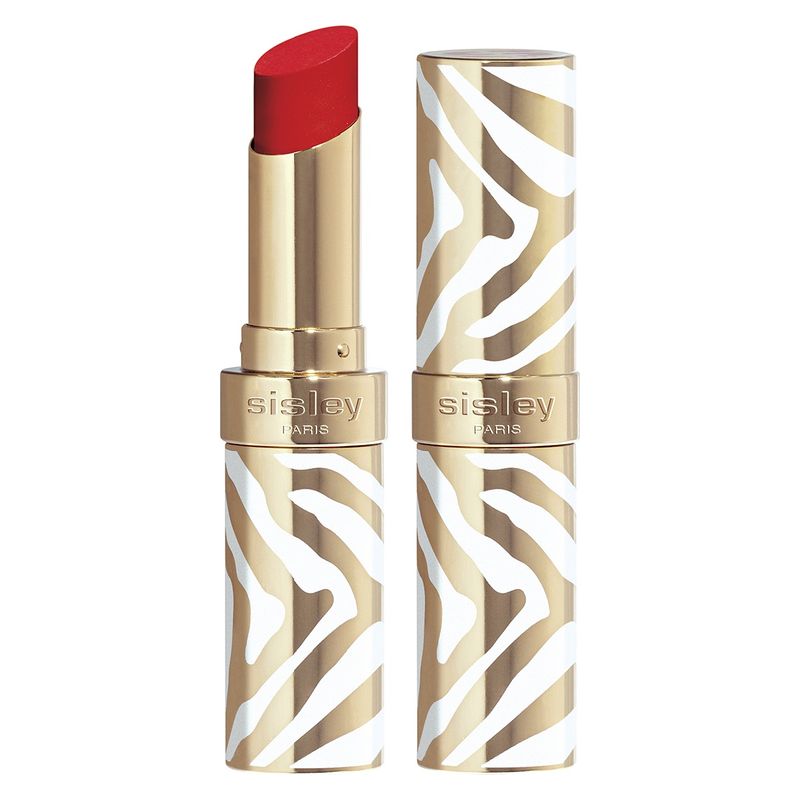 Sisley Phyto-Rouge Shine, Rossetto Brillante Ricaricabile Donna, 3 g, Colore 31 Sheer Chili, Labbra Idratate e Levigate con Effetto Gloss