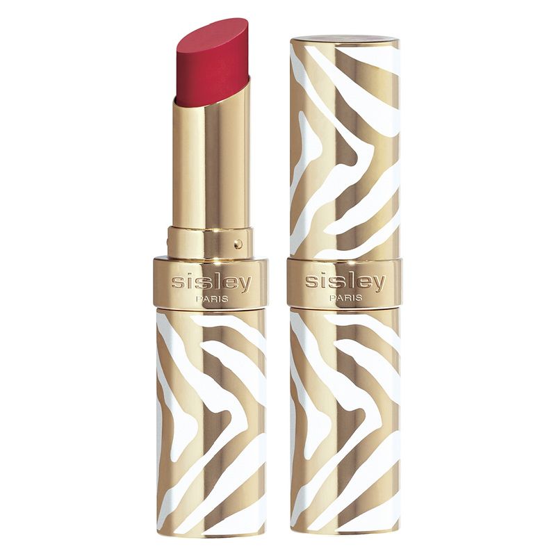 Sisley Phyto-Rouge Shine, Rossetto Idratante Donna, 41 Sheer Red Love, 3 g, Finish Brillante, Ricaricabile, Make-up Labbra Effetto Rimpolpante