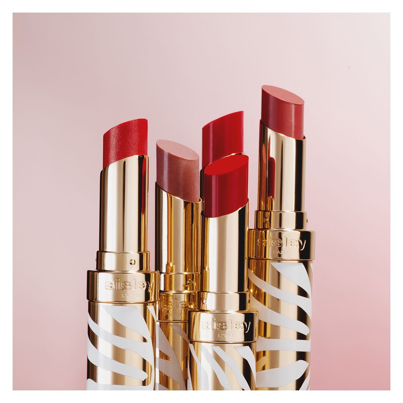 Sisley Phyto-Rouge Shine, Rossetto Idratante Donna, 41 Sheer Red Love, 3 g, Finish Brillante, Ricaricabile, Make-up Labbra Effetto Rimpolpante