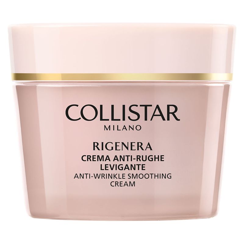 Collistar Rigenera, Crema Anti-rughe Levigante, Trattamento Viso Donna, 50 ml, con Acido Ialuronico per riempire le rughe e affinare la grana della pelle Collistar Rigenera, Crema Anti-rughe Levigante, Trattamento Viso Donna, 50 ml, con Acido Ialuronico per riempire le rughe e affinare la grana della pelle