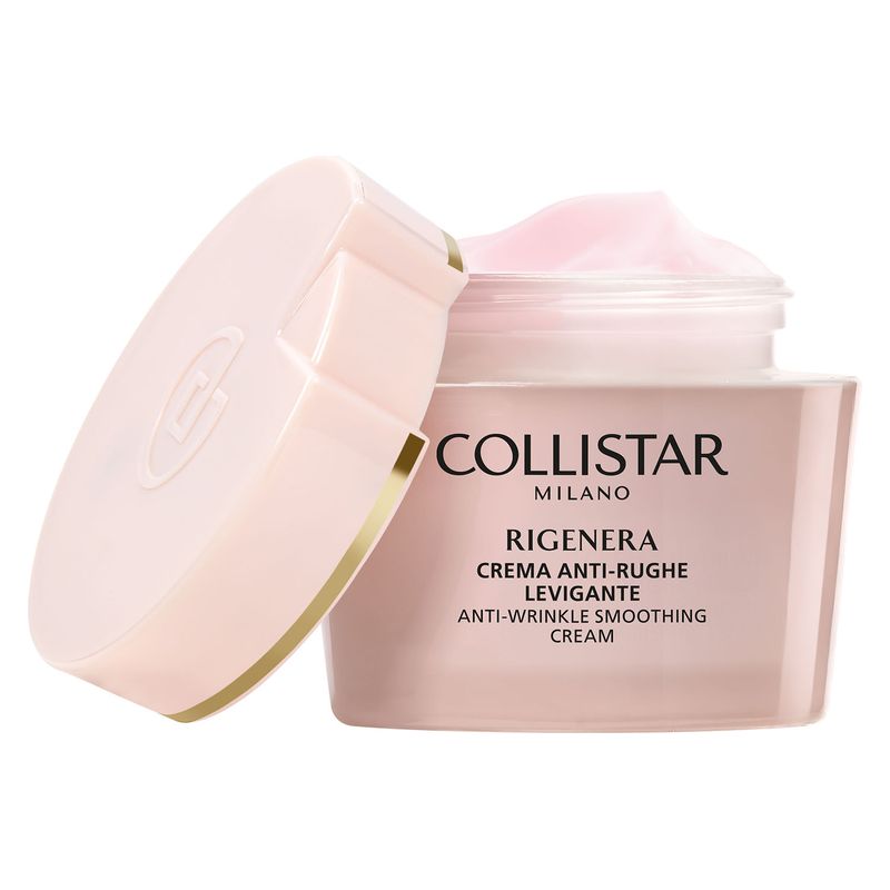 Collistar Rigenera, Crema Anti-rughe Levigante, Trattamento Viso Donna, 50 ml, con Acido Ialuronico per riempire le rughe e affinare la grana della pelle Collistar Rigenera, Crema Anti-rughe Levigante, Trattamento Viso Donna, 50 ml, con Acido Ialuronico per riempire le rughe e affinare la grana della pelle