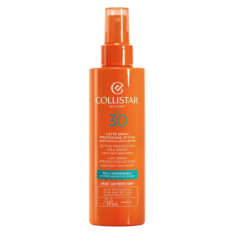 Collistar Latte Spray Protezione Attiva Pelli Ipersensibili Spf 30