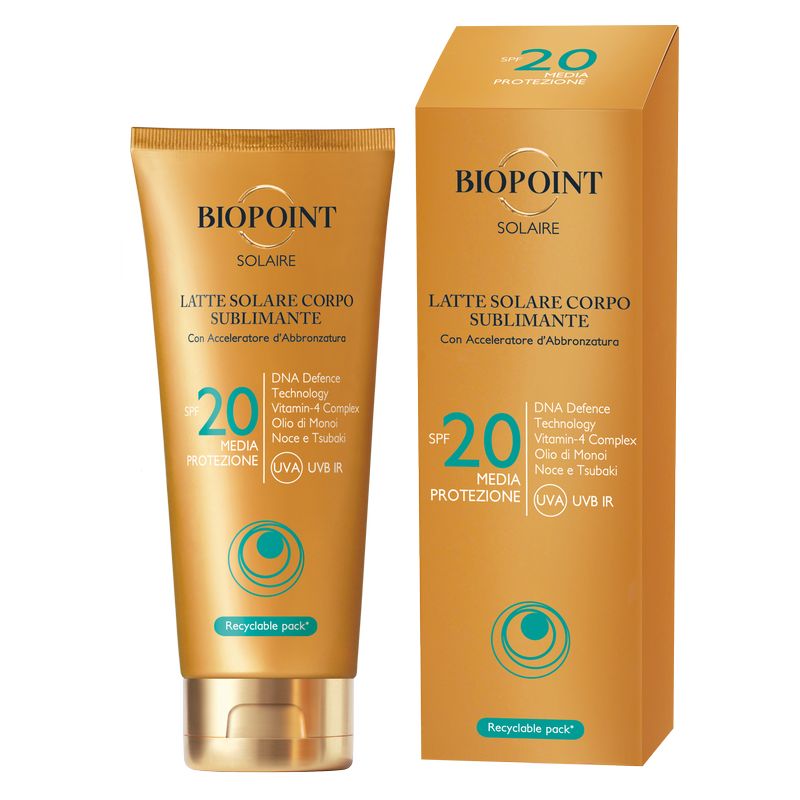 Biopoint LATTE SOLARE CORPO SUBLIMANTE SPF 20