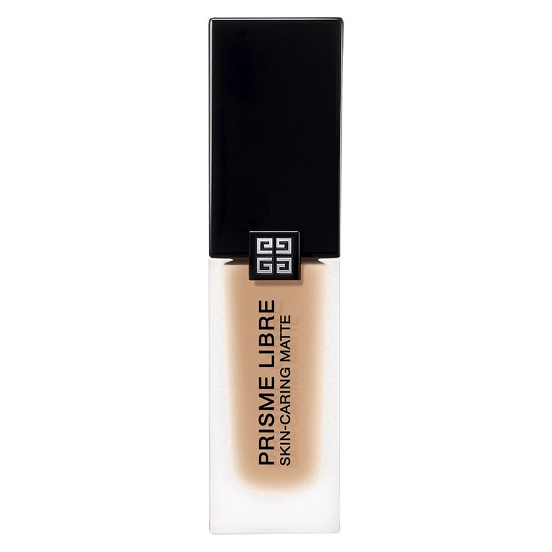 Givenchy Prisme Libre Skin-Caring Matte, Fondotinta Liquido Opacizzante 24H, 30 ml, Colore 03-W245, Finish Luminoso e Naturale, Lunga Tenuta