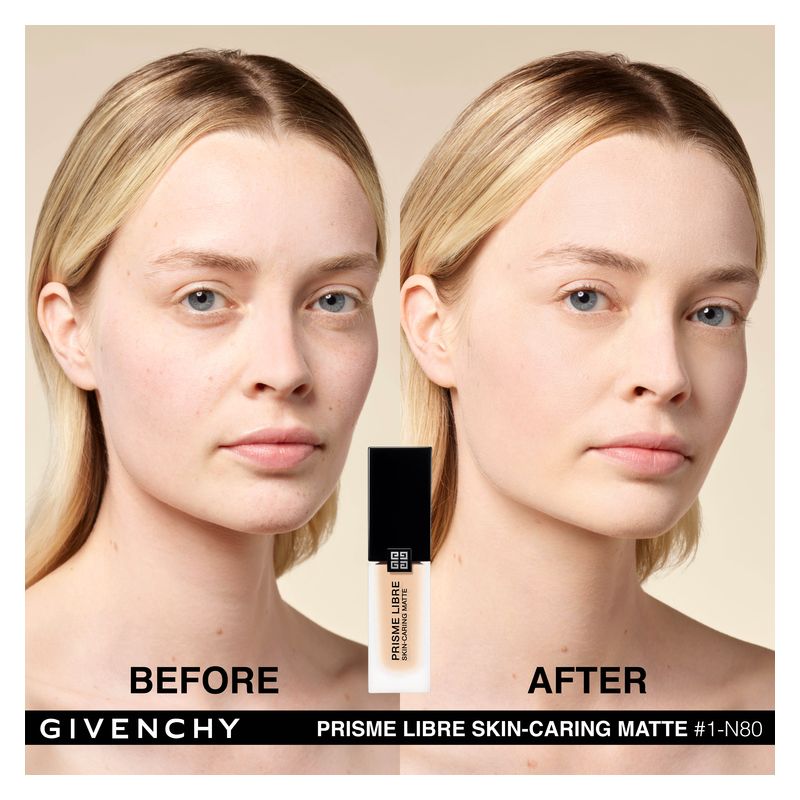 Givenchy Prisme Libre Skin-Caring Matte - Fondotinta Liquido Opacizzante 24 H