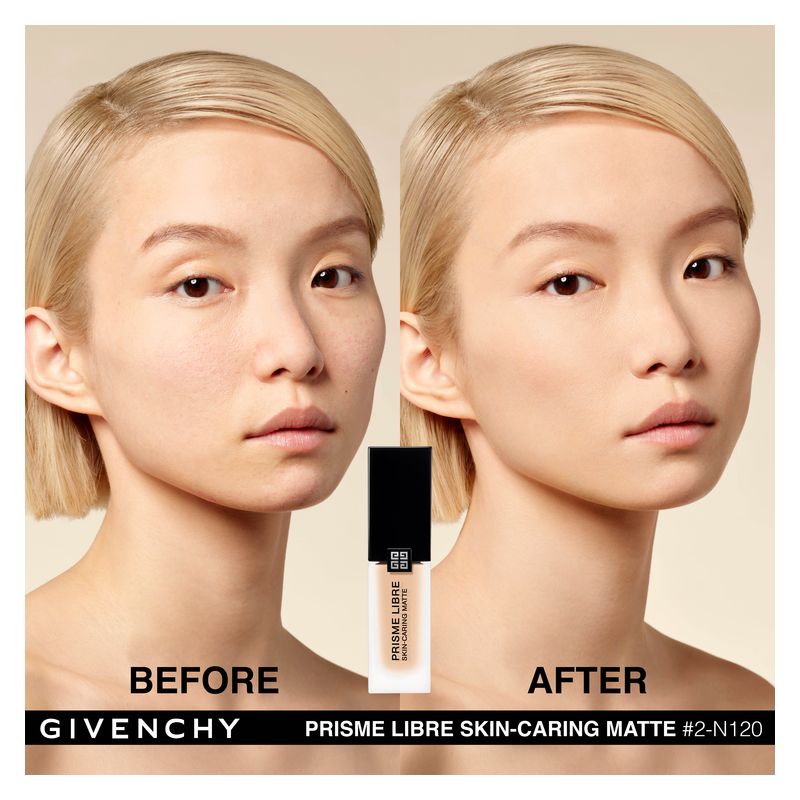 Givenchy Prisme Libre Skin-Caring Matte - Fondotinta Liquido Opacizzante 24 H