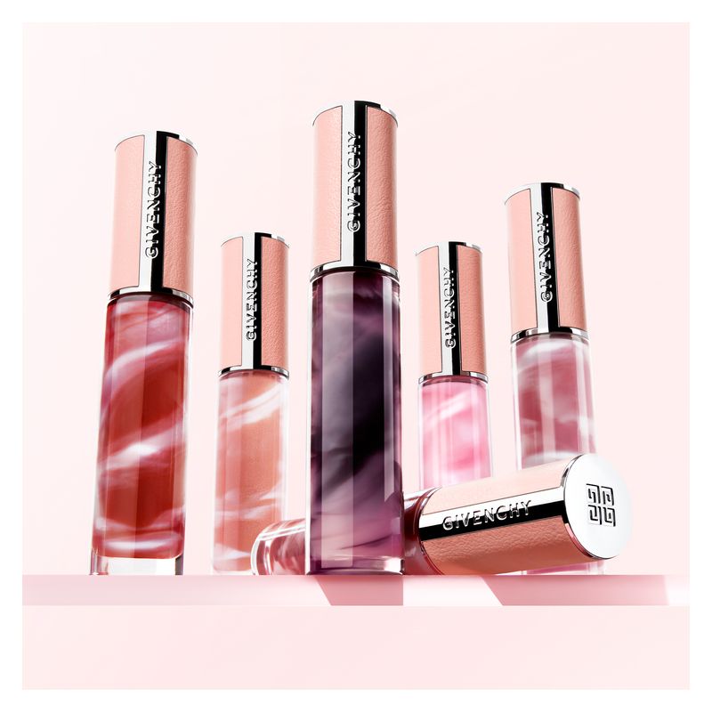 Givenchy Rose Perfecto Liquid Balm, Balsamo Labbra Liquido Idratante, 011 Black Pink, 6 ml, Finish Lucido Naturale, Effetto Rimpolpante e Nutriente