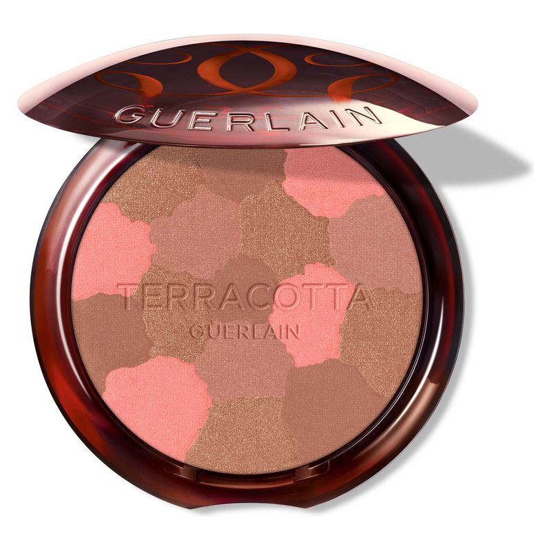 Guerlain Terracotta Light, Poudre Éclat Bonne Mine Naturelle, 04 Foncè Rosé, 10 g, Terra Abbronzante Illuminante per un incarnato radioso e naturale
