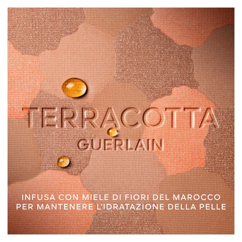 Guerlain Terracotta Light, Poudre Éclat Bonne Mine Naturelle, 04 Foncè Rosé, 10 g, Terra Abbronzante Illuminante per un incarnato radioso e naturale