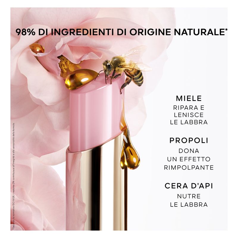 Guerlain Kisskiss Bee Glow - Balsamo Labbra Colorato Al Miele Con Il 98% Di Ingredienti Di Origine Naturale