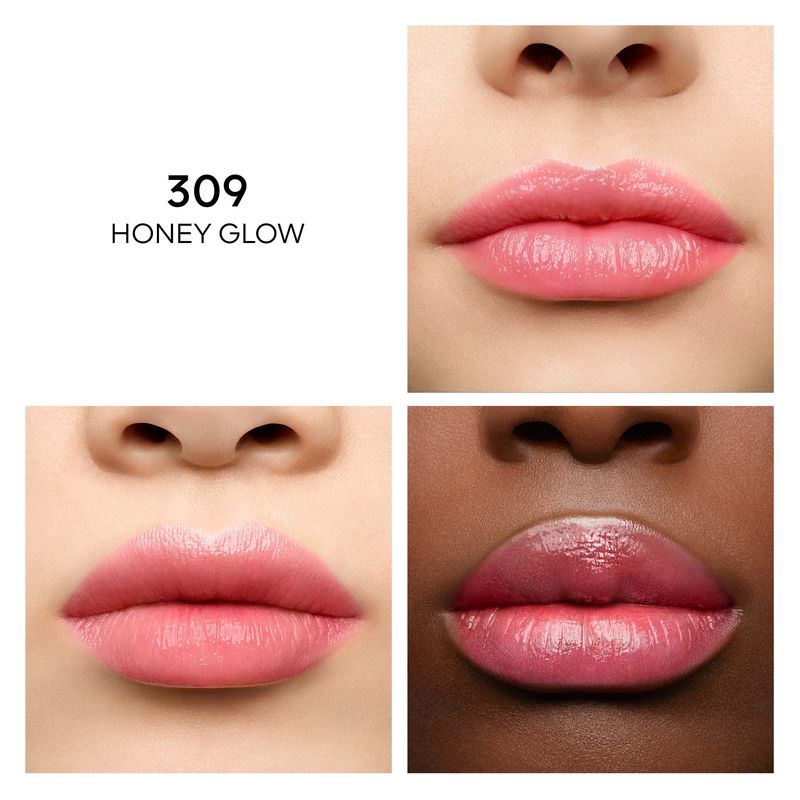 Guerlain Kisskiss Bee Glow - Balsamo Labbra Colorato Al Miele Con Il 98% Di Ingredienti Di Origine Naturale