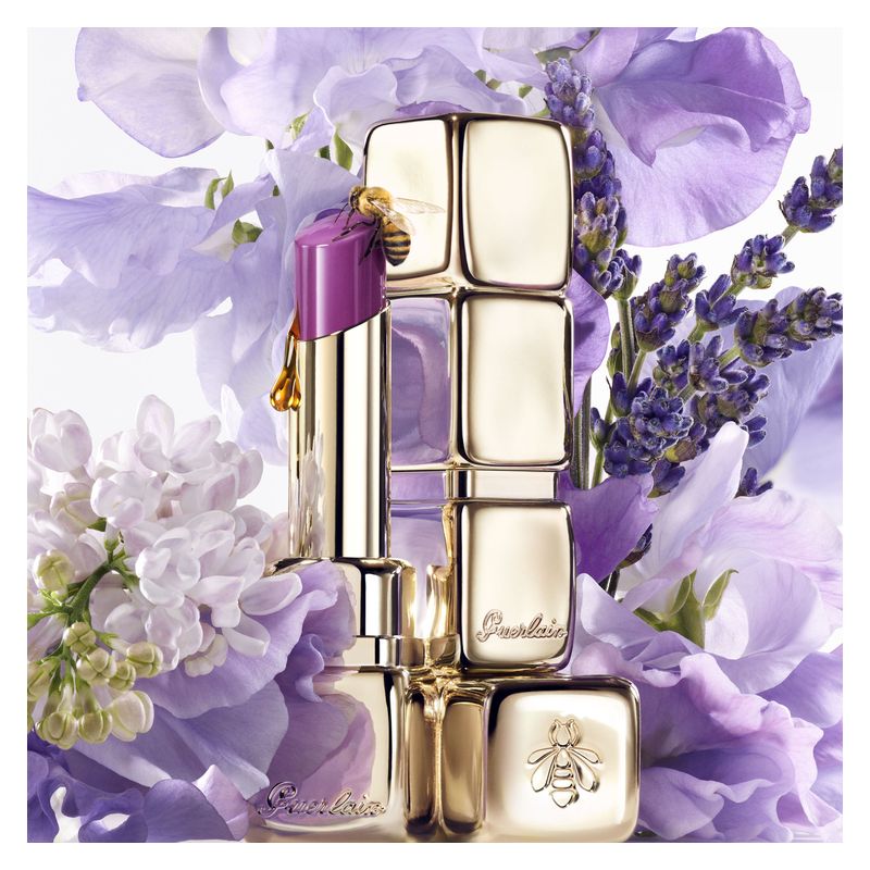 Guerlain Kisskiss Bee Glow - Balsamo Labbra Colorato Al Miele Con Il 98% Di Ingredienti Di Origine Naturale