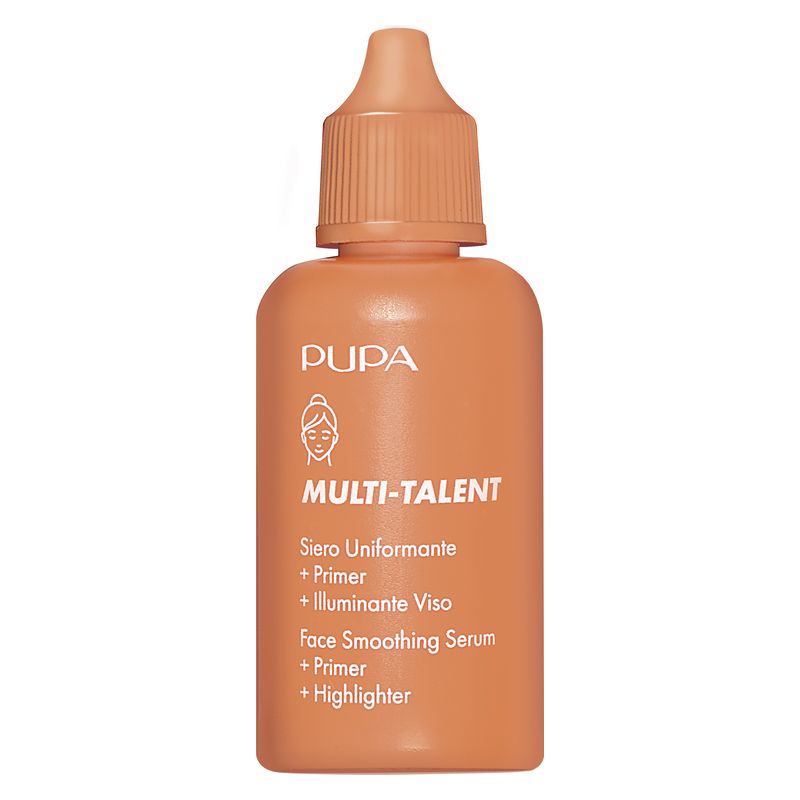 Pupa MULTI-TALENT SIERO UNIFORMANTE + PRIMER + ILLUMINANTE VISO - 3-in-1 siero, primer e illuminante viso