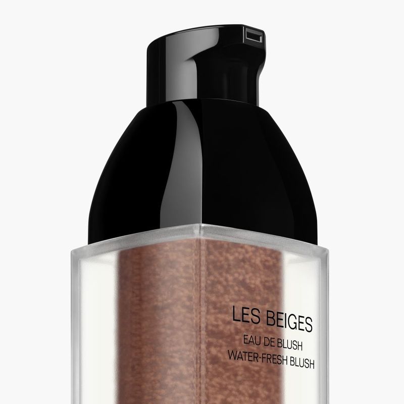 CHANEL Les Beiges Eau De Blush, Blush Fluido Idratante, 15 ml, Colore Warm Pink, Effetto Luminoso Naturale e Lunga Tenuta per un Look Sano e Radioso