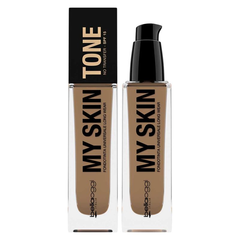 BELLAOGGI MY SKINE TONE - FONDOTINTA UNIVERSALE LONG WEAR NO TRANSFER SPF 15