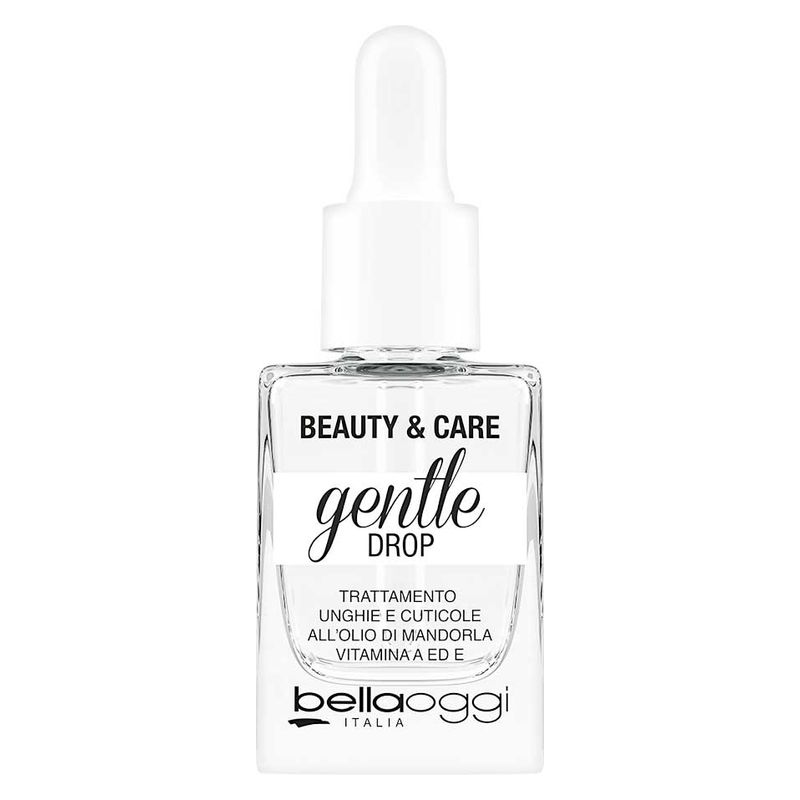 BELLAOGGI BEAUTY & CARE GENTLE DROP - TRATTAMENTO UNGHIE E CUTICOLE ALL'OLIO DI MANDORLA VITAMINA A ED E