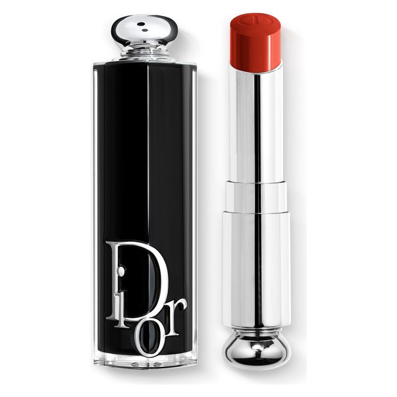 DIOR Dior Addict, Rossetto Brillante Idratante Donna, 3.2 g, Colore 008 Dior 8, Ricaricabile, Finish Luminoso, Idratazione 24h e Lunga Tenuta