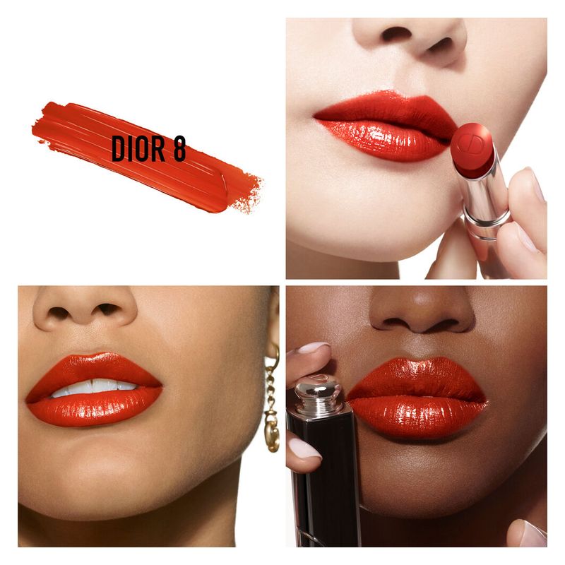 DIOR Dior Addict - Rossetto Brillante Idratante – 90% Di Ingredienti Di Origine Naturale – Ricaricabile