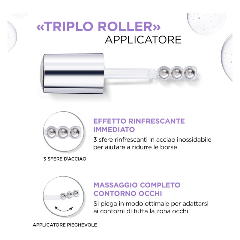 L'Oréal Revitalift Filler [+Acido Ialuronico] Siero Contorno Occhi