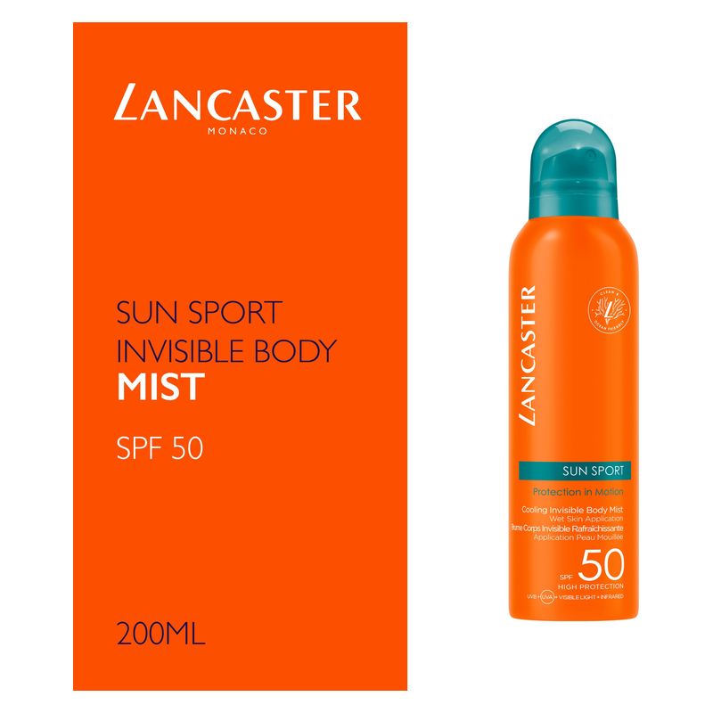 Lancaster Sun Sport Protection In Motion - Cooling Invisible Body Mist Spf 50