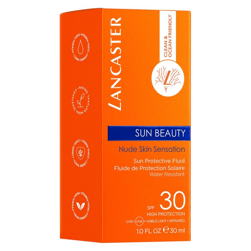 Lancaster Sun Beauty Nude Skin Sensation Sun Protective Fluid Spf 30