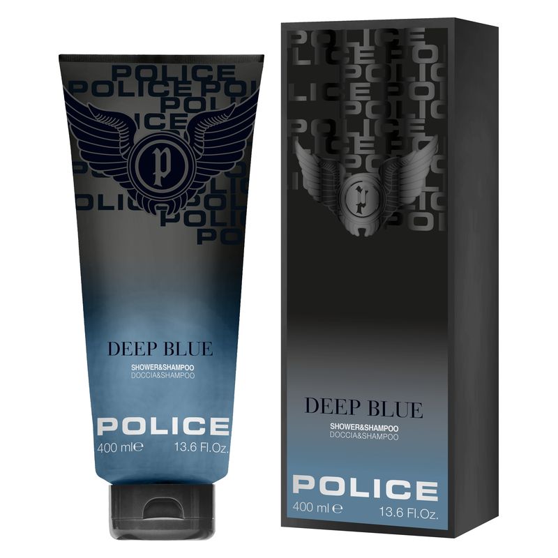 Police DEEP BLUE SHOWER & SHAMPOO