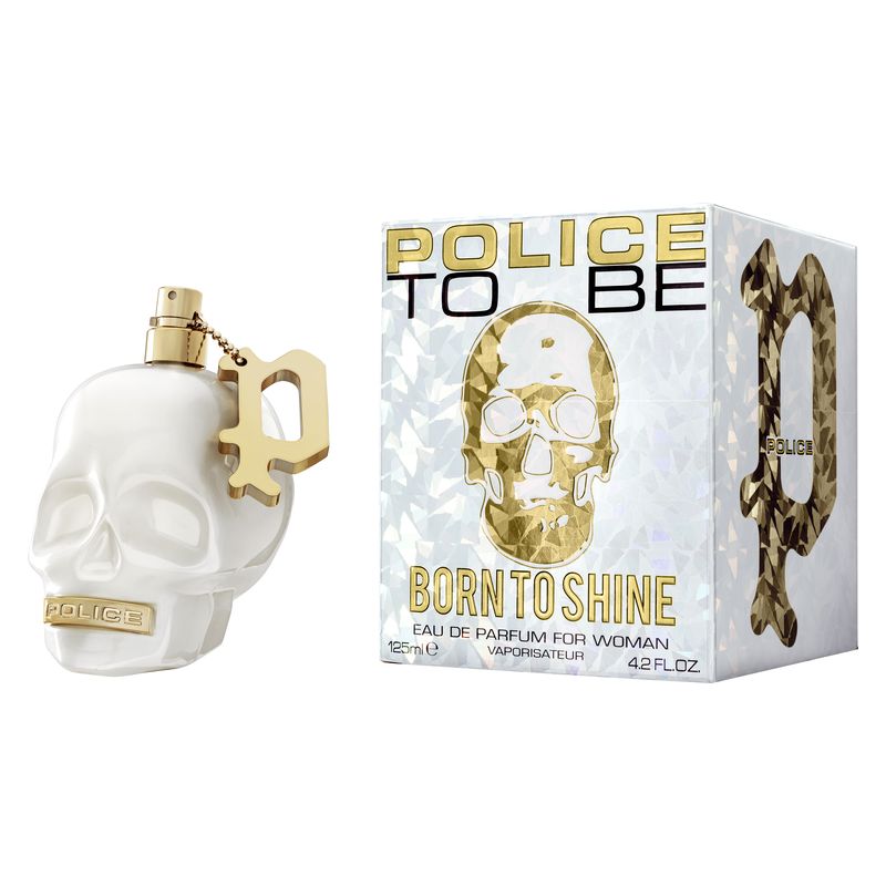 Police To Be Born To Shine, Eau de Parfum Donna, 125 ml Spray, Fragranza Orientale Vanigliato, Profumo femminile carismatico e audace Police To Be Born To Shine, Eau de Parfum Donna, 125 ml Spray, Fragranza Orientale Vanigliato, Profumo femminile carismatico e audace